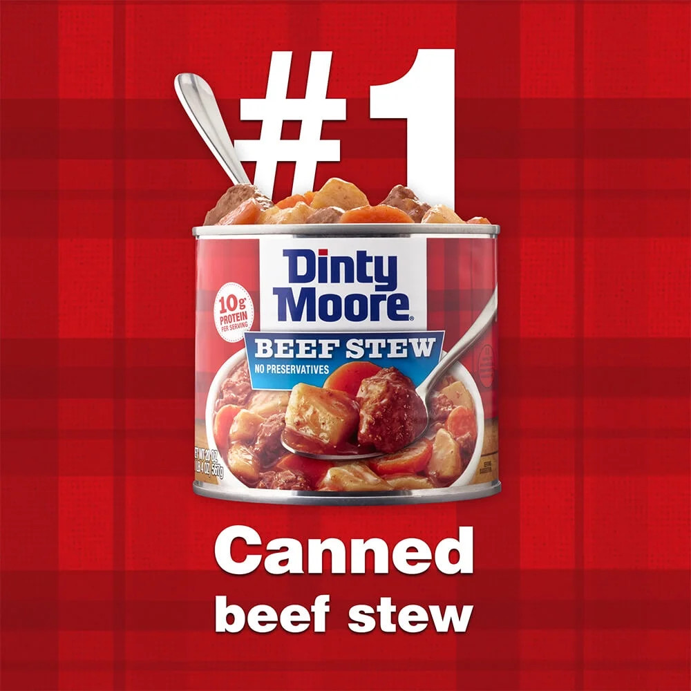 3 Pack 38 oz Beef Stew Cans