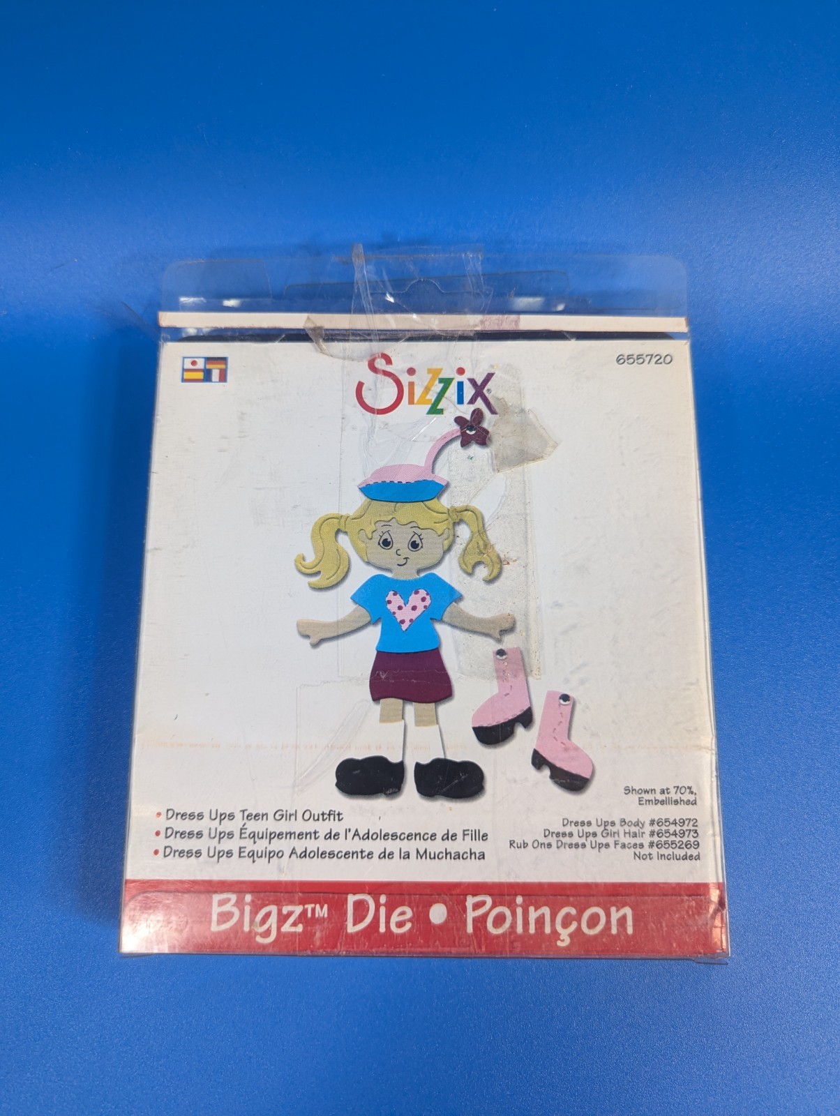 Sizzix 655720 Bigz Die Dress Up Teen Outfits