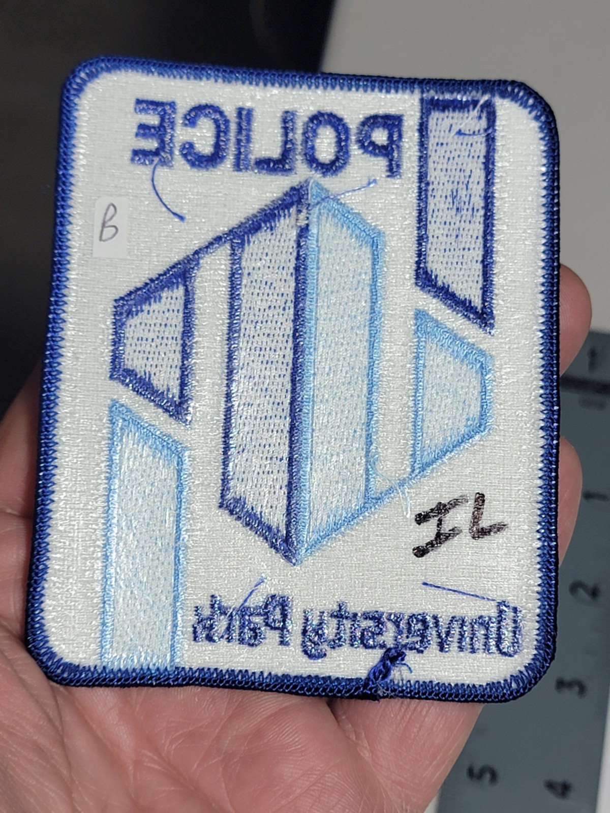 MK2 8B Police patch Illinois University Park