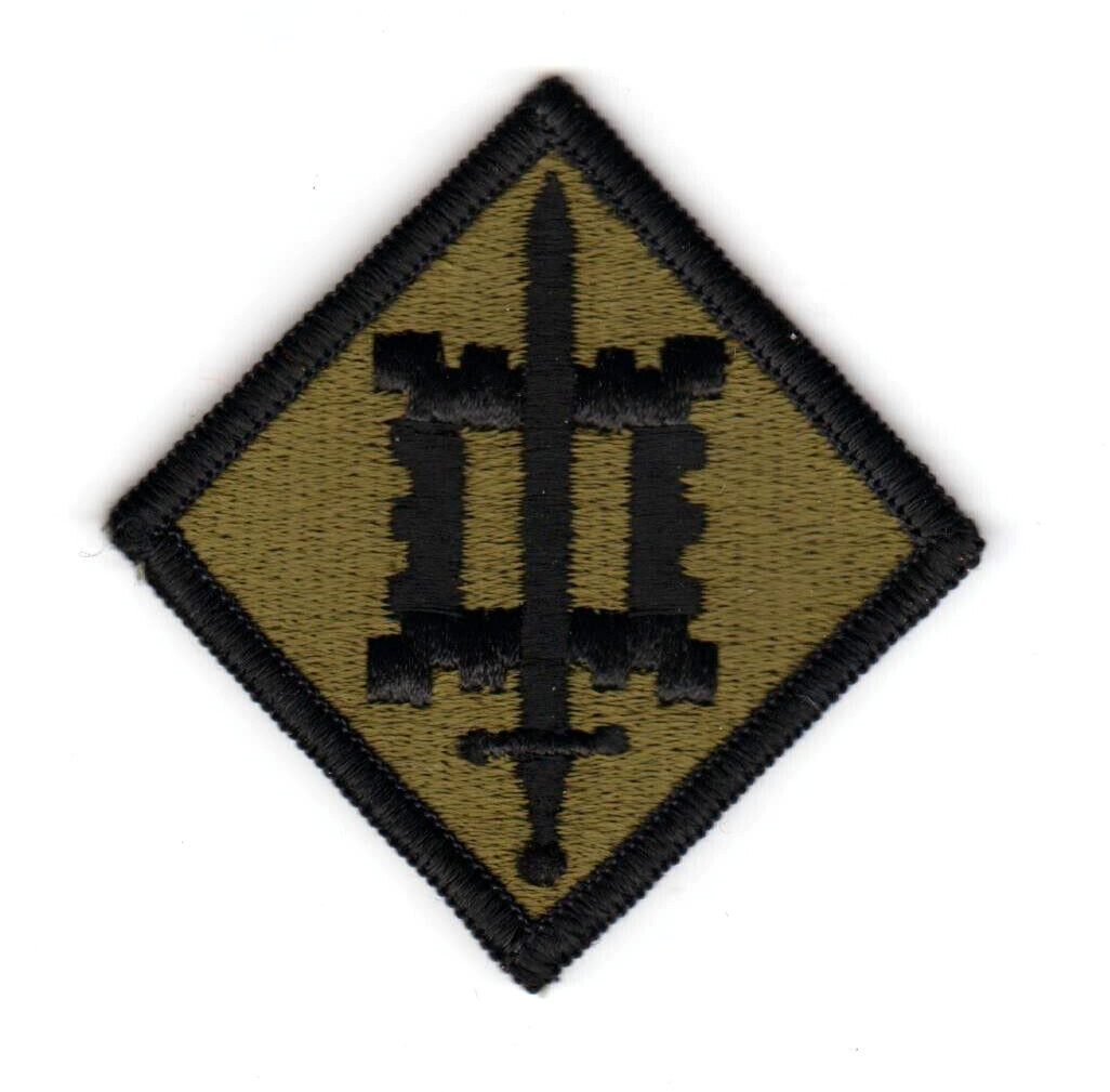 US ARMY 18th Engineer Brigade Olive/Drab Patch