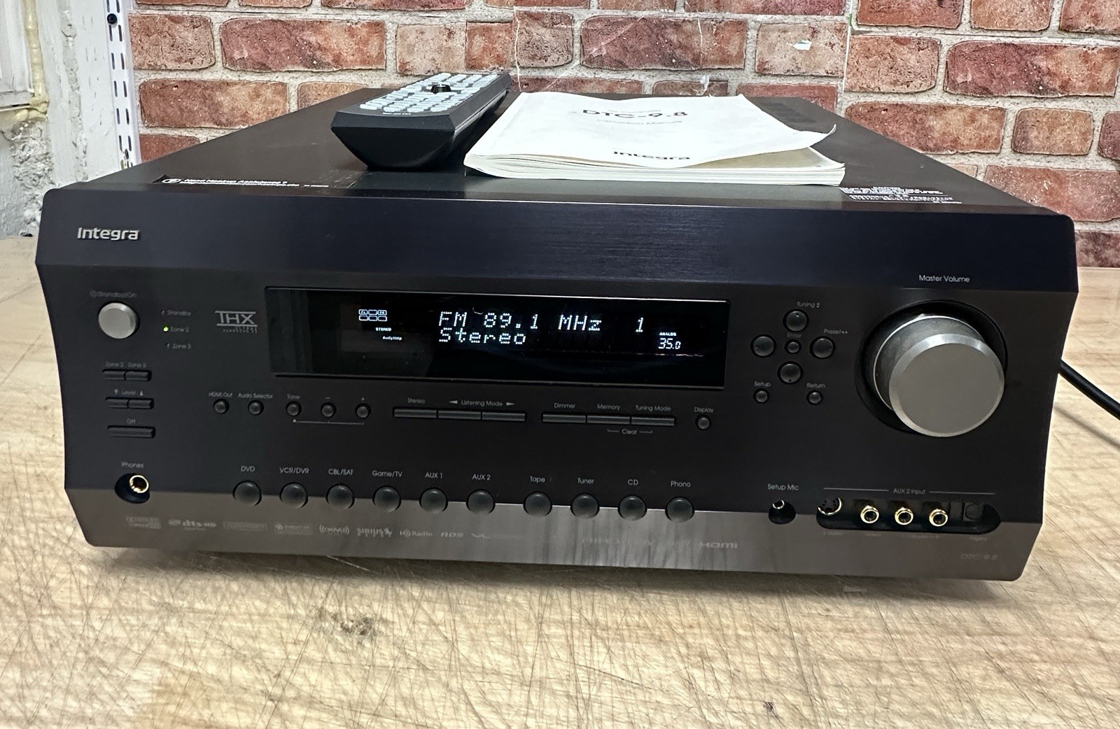 Integra DTC-9.8 Pre-Amp AV Controller