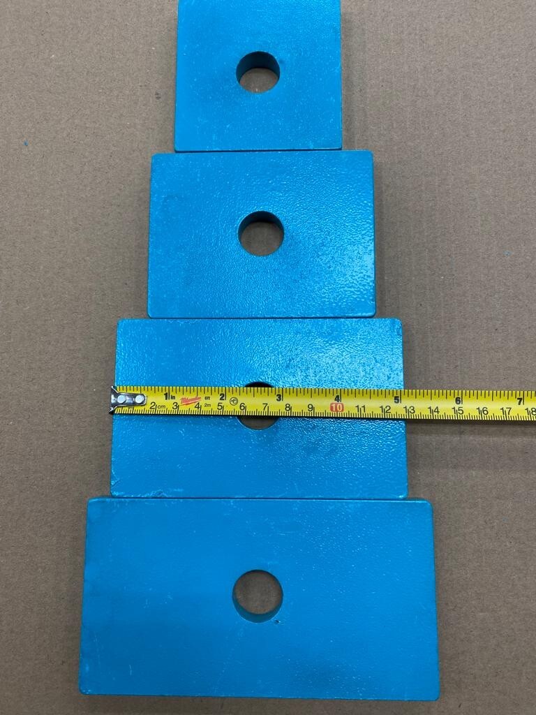 SET#90 Auto Body Frame Machine repair Tool Plates pulling Collision clamps