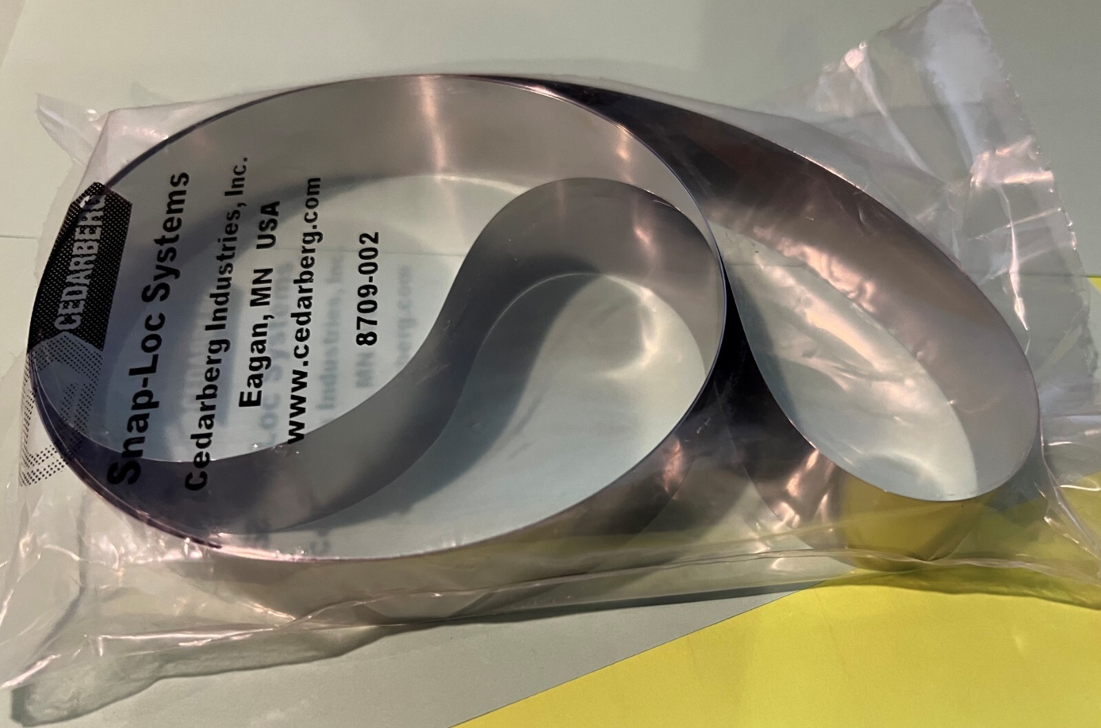 Cedarberg Model 10 E-Z Skim Belt Oil Skimmer Replacement Stainless Steel BELT