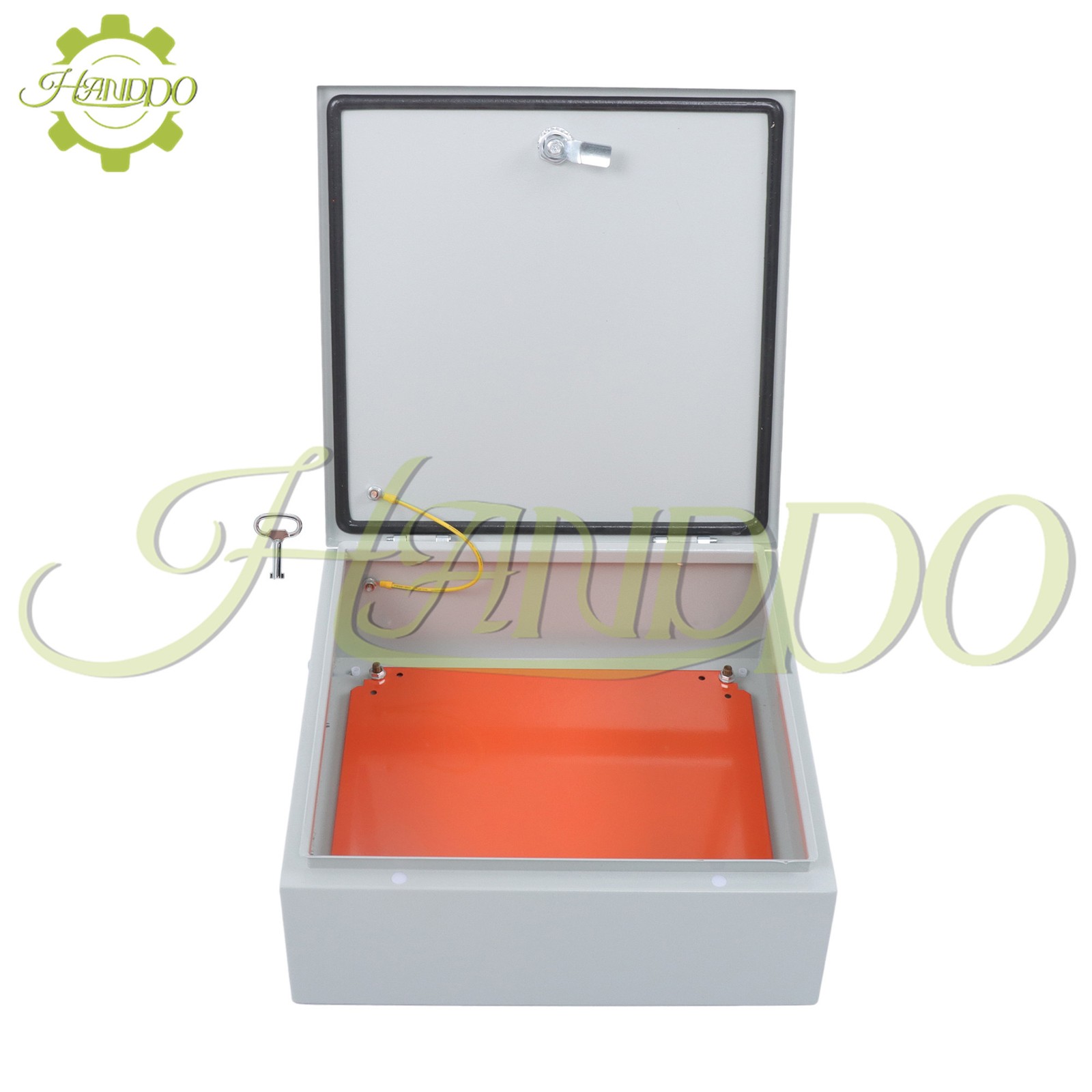 Outdoor Electrical Box 16 × 16 × 6'' Steel Box, IP65 Waterproof & Dustproof