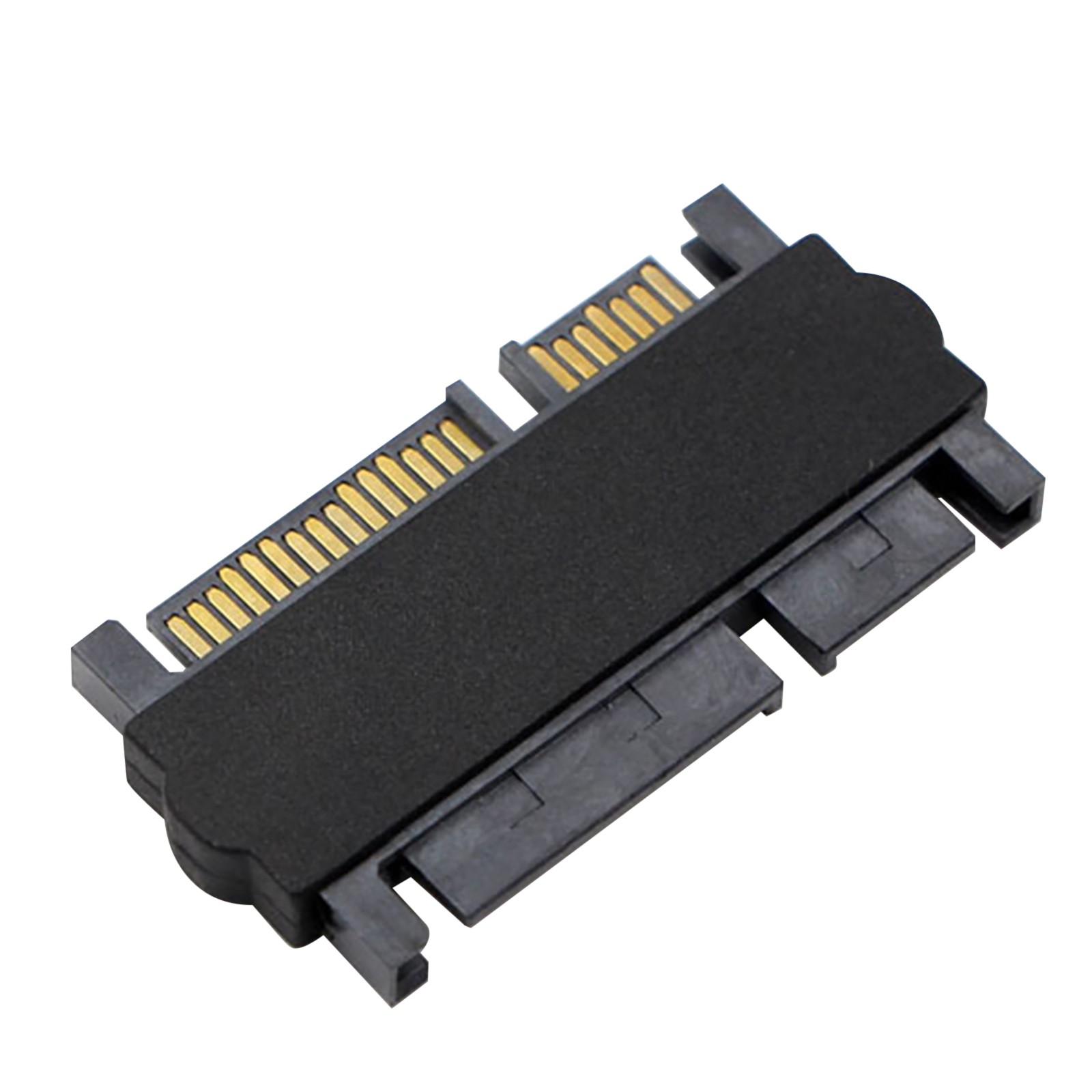 1 Pcs SATA 22Pin Male to 22Pin Male Adapter Connector Durable Replacement Parts