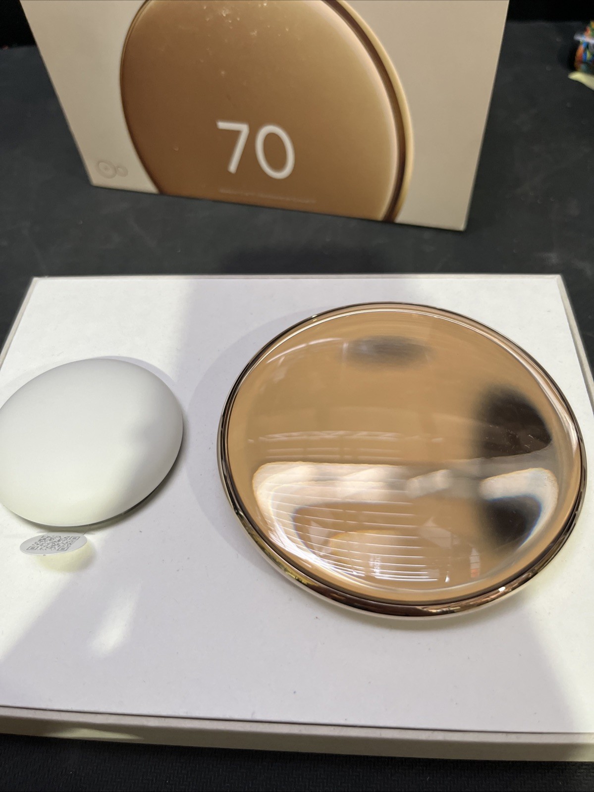 ¥ Google Nest Learning Thermostat 4th generation - polished gold *OPEN BOX*