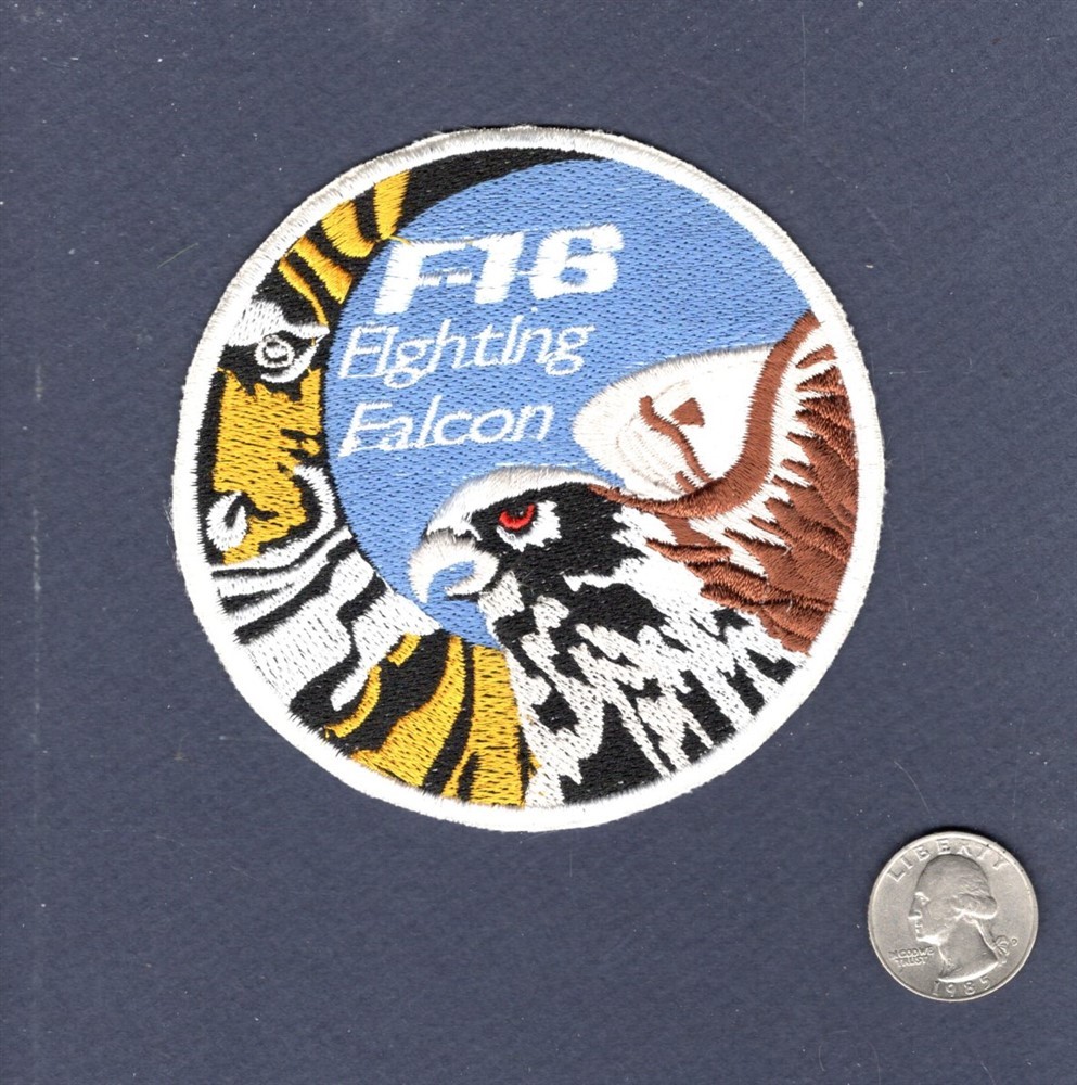 31st FS TIGERS F-16 FALCON BAF Belgian Air Force Squadron Swirl Patch