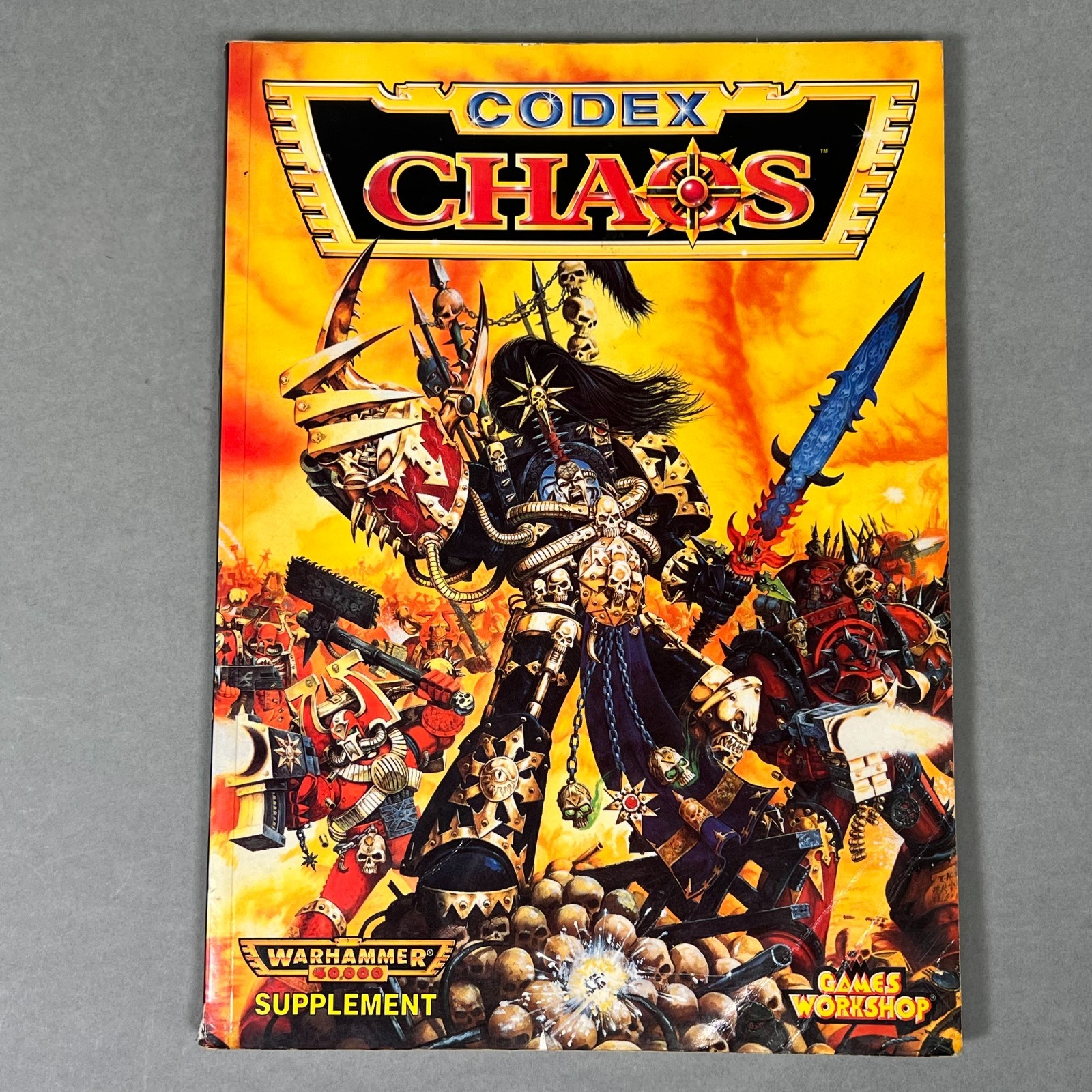 Warhammer 40K Classic Chaos Space Marines Codex 1996 Vintage 2nd Edition