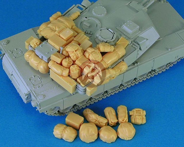 Legend 1/72 M1 Abrams Main Battle Tank Stowage & Accessories Set [Resin] LF7207