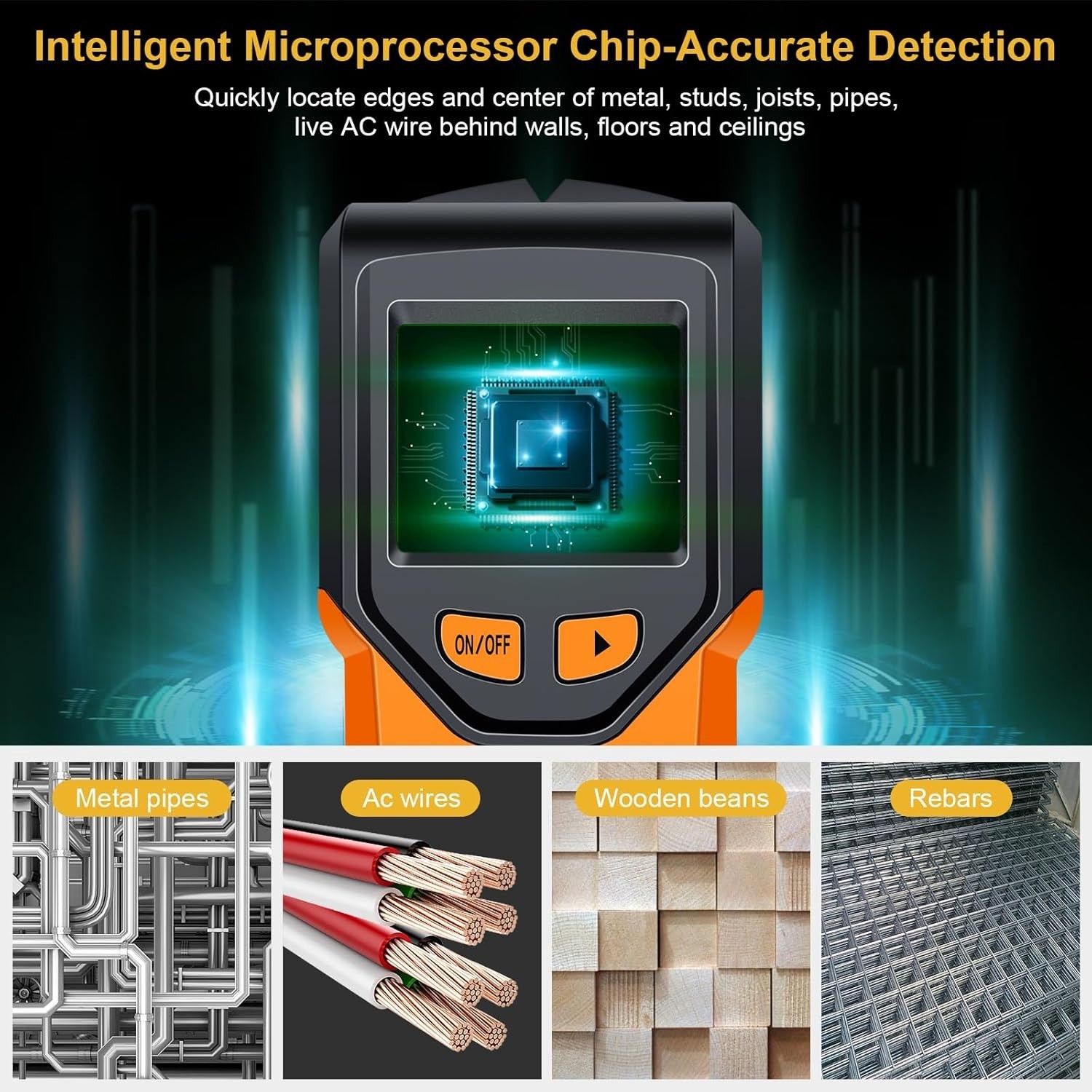 Practical Wall Scanner for Professionals and DIY Enthusiasts with Smart Features