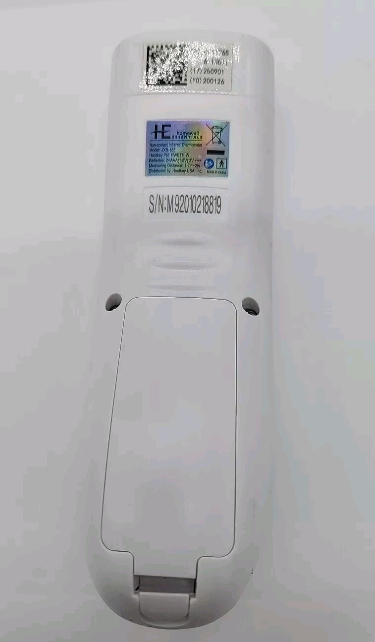 HOMEWELL ESSENTIALS SCAN FOREHEAD THERMOMETER - New Open Box
