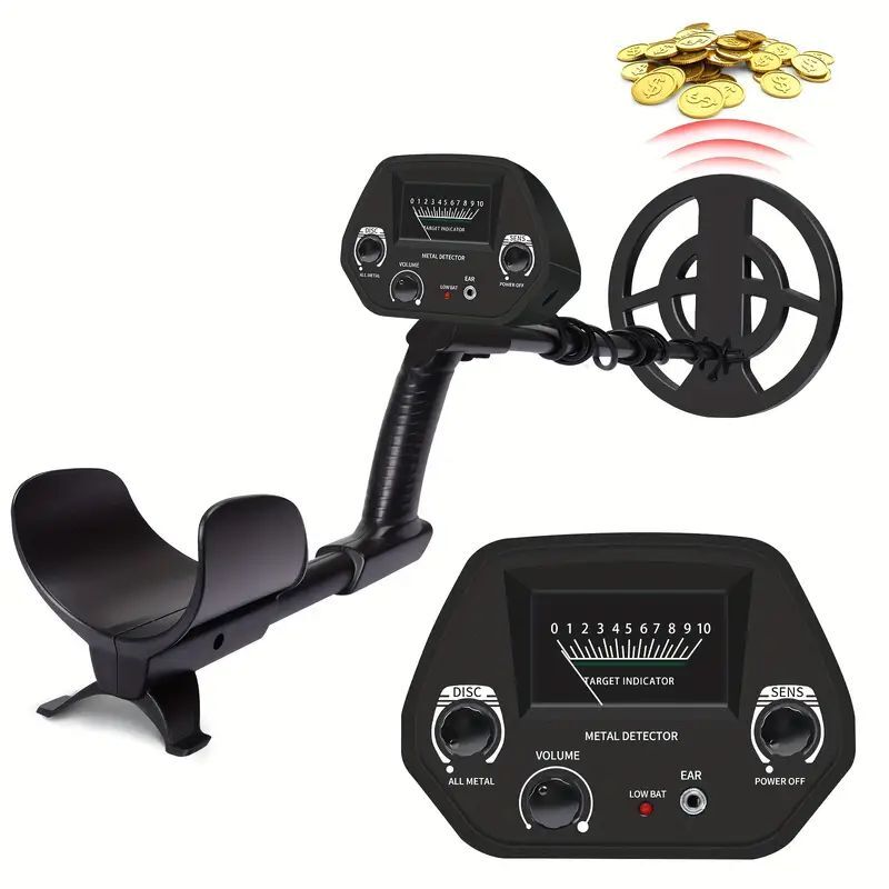 Detector De Metales Oro Y Plata Metal Detector Gold Finder with Headphone Shovel