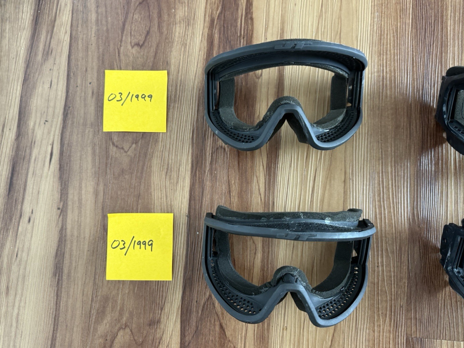 8 JT Spectra ProFlex Goggle Frames Lot - BLACK