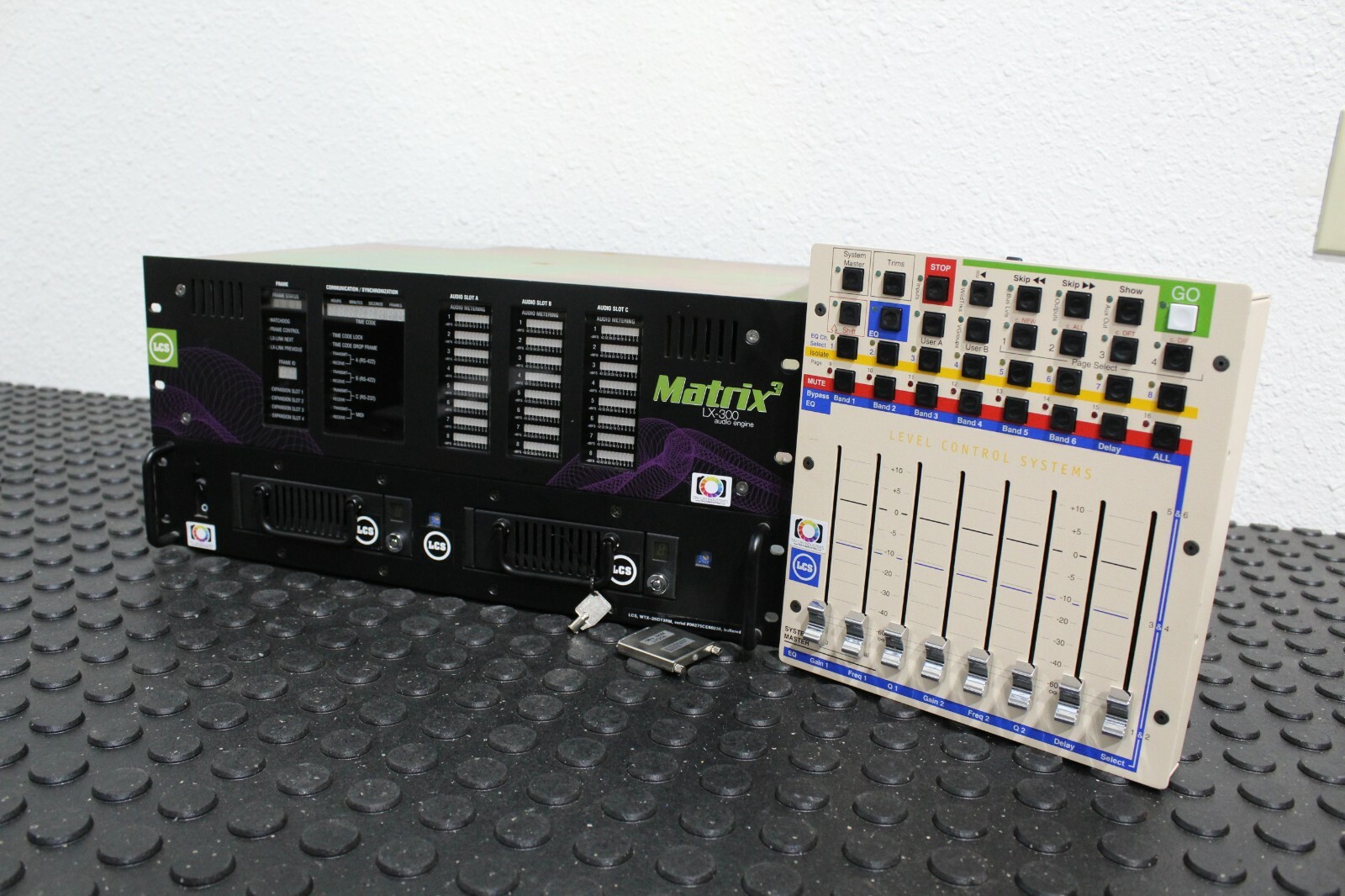 Meyer Sound LX-300 Matrix 3 Processor with Storage Array & Mixer