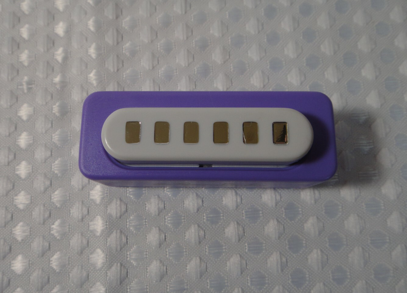 Paper Studio Ribbon Stitch Paper Craft Punch Purple
