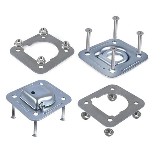 Recessed D-Ring Tie Down Anchors (6,000 lb. Capacity) for 2Sets 6000 LBS