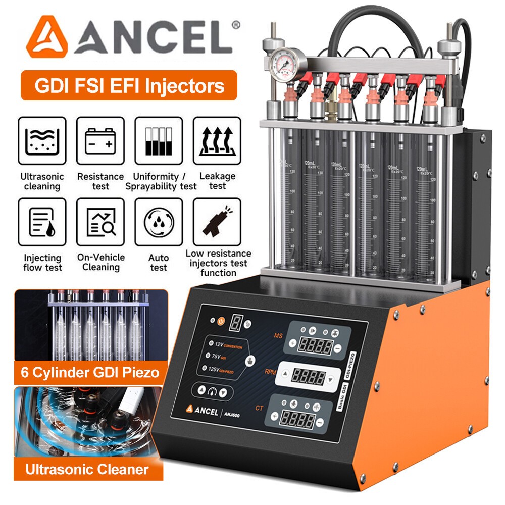Fuel Injector Cleaner Tester Ultrasonic Cleaning Machine for GDI Piezo Injector