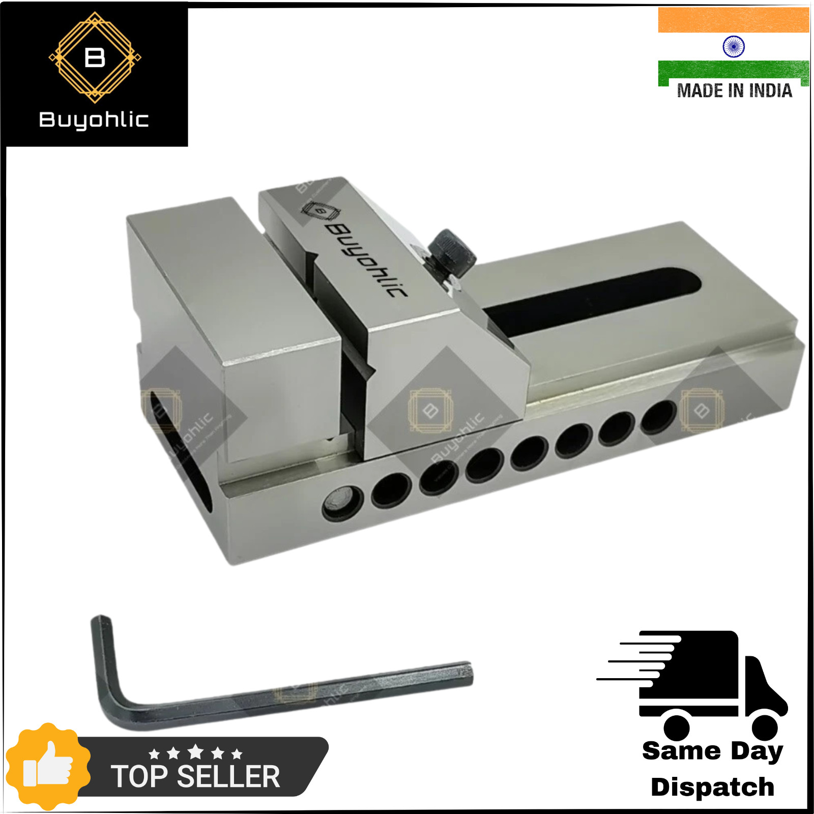 Tool Maker's Small Pin Type- Steel Grinding Precision Vice Vise