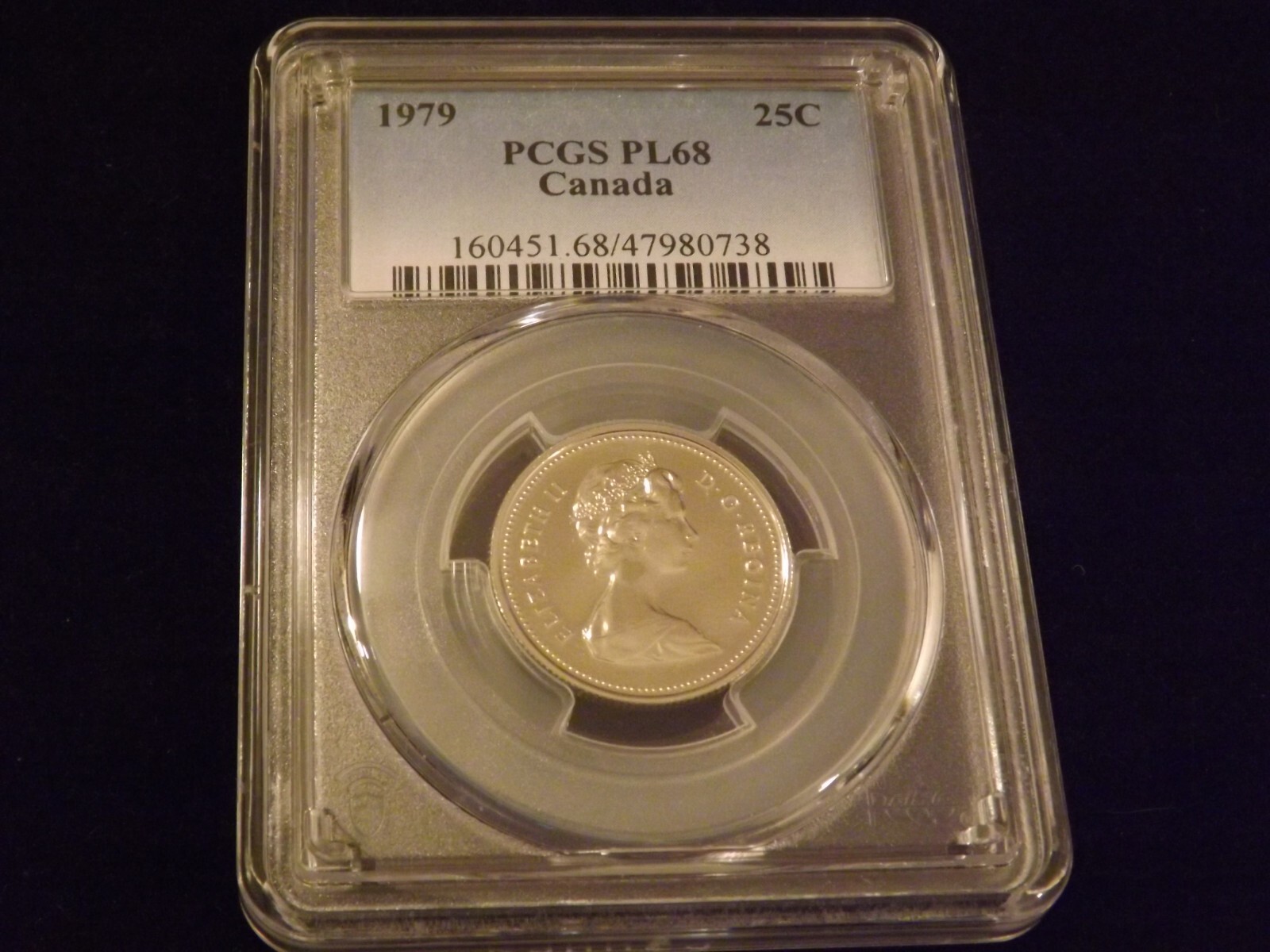 1979     25 C                 CANADA                           PCGS   PL 68