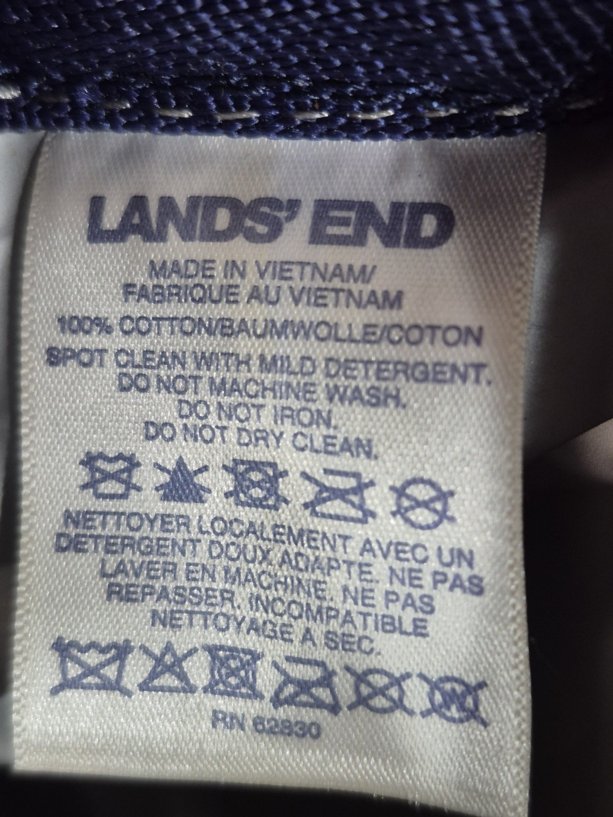 Lands' End Insulated Cooler Backpack Fruit Design