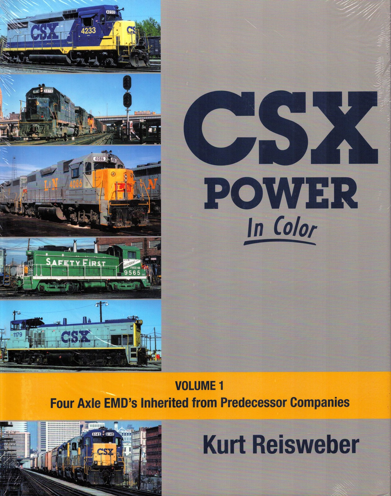 CSX POWER in COLOR FOUR-AXLE GM ELECTRO-MOTIVE EMD LOCOMOTIVES HBDJ F3 F7B FP7