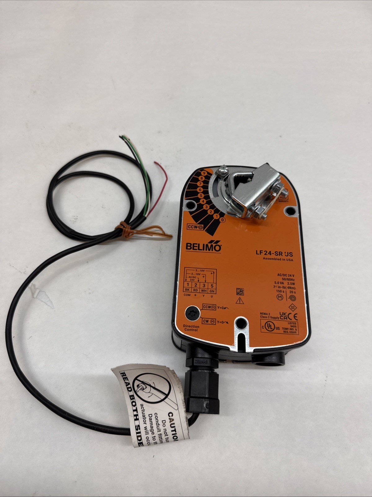 BELIMO LF24-SR US Spring Return Damper Actuator