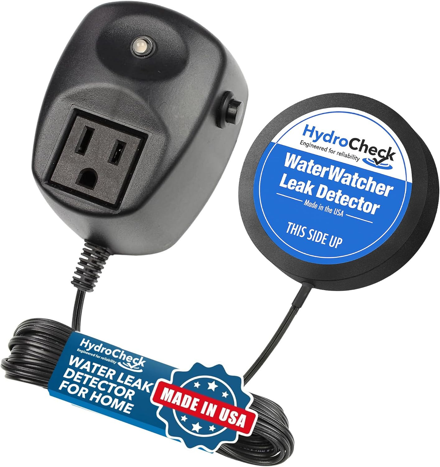 Water Sensor Alarm, Smart Water Leak Detector for Home & Basements | Made in the