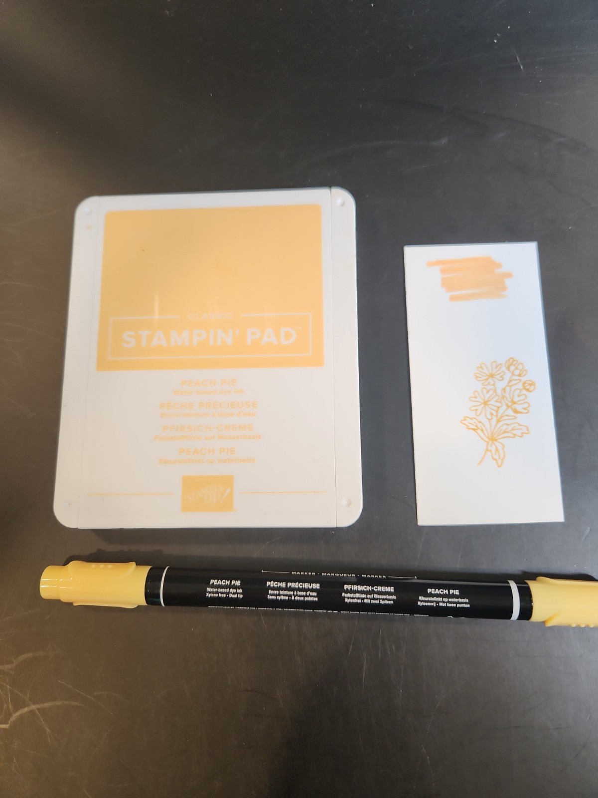 Stampin' Up! Peach Pie ink pad with marker