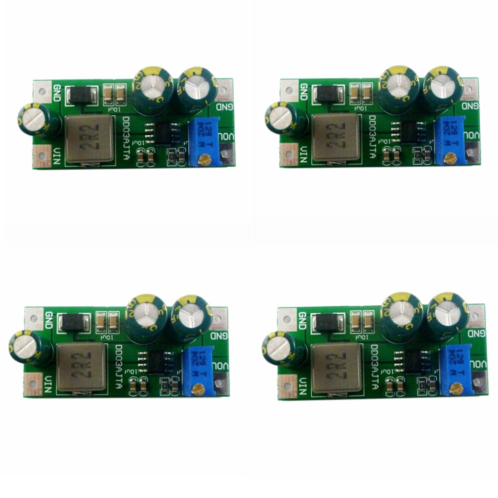 DC-DC 6A 30W High Power Adjustable Boost DC 3.3V 3.7V to 5V 6V 9V 12V 15V 24V