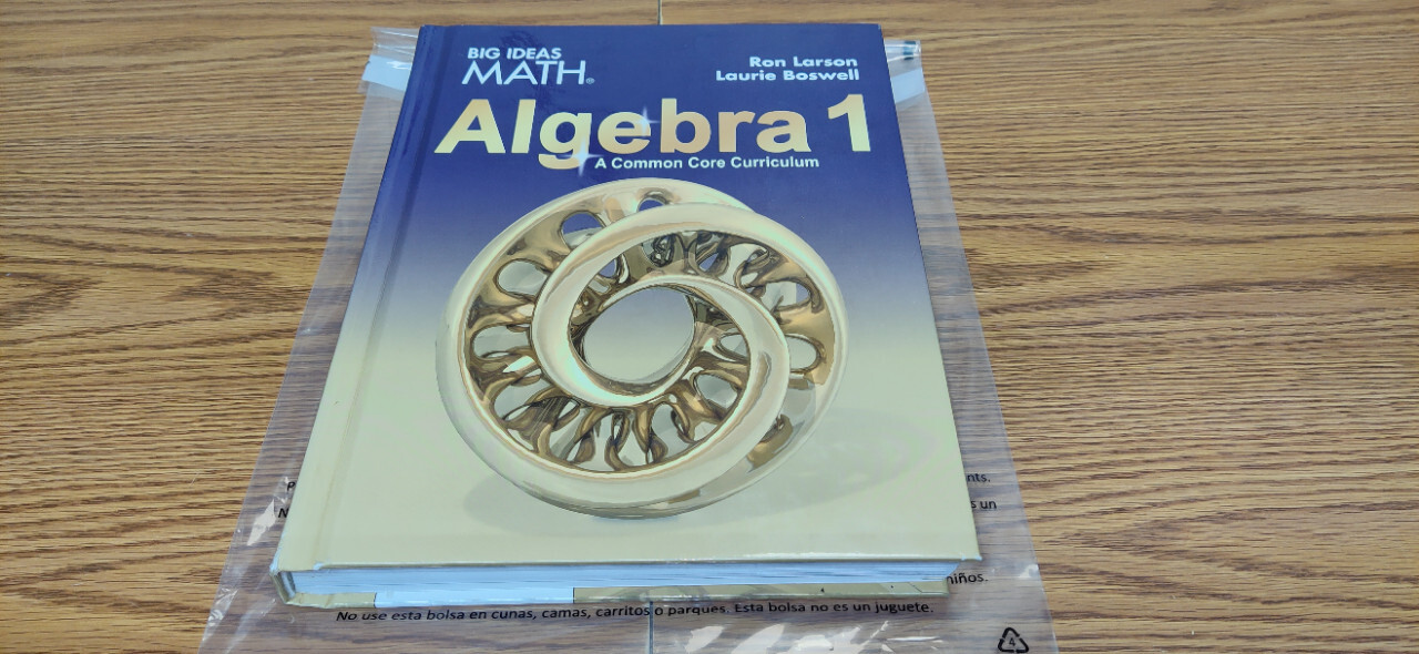 BIG IDEAS MATH Algebra 1 Ser.: Larson Big Ideas Algebra 1 2015 by Ron Larson...