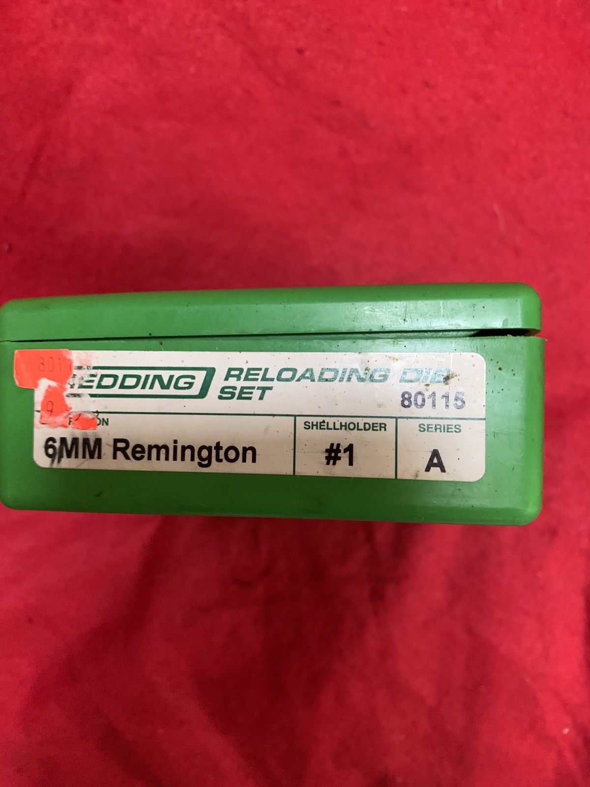 Redding 2 Die Set Includes Seating and Sizing Die for 6mm Remington NEW! #