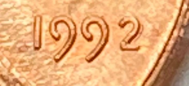 1992 Lincoln Cent BU DDO