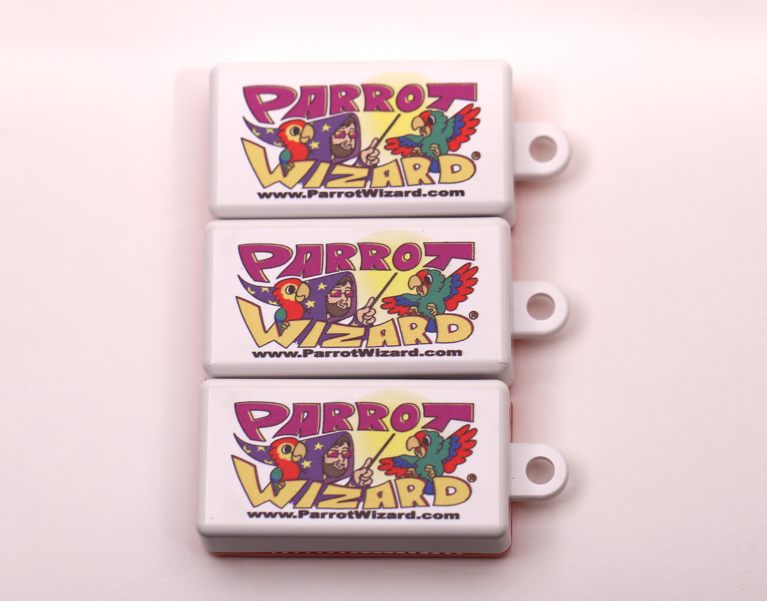 Clicker for Parrot Trick Training (Set of 3)