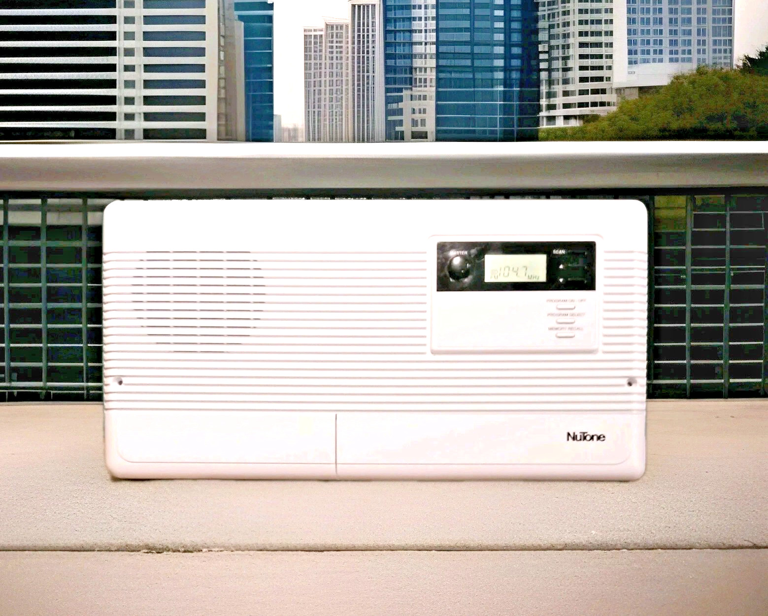 NuTone® SR9000WH Built-in Stereo Radio (New-Old-Stock)