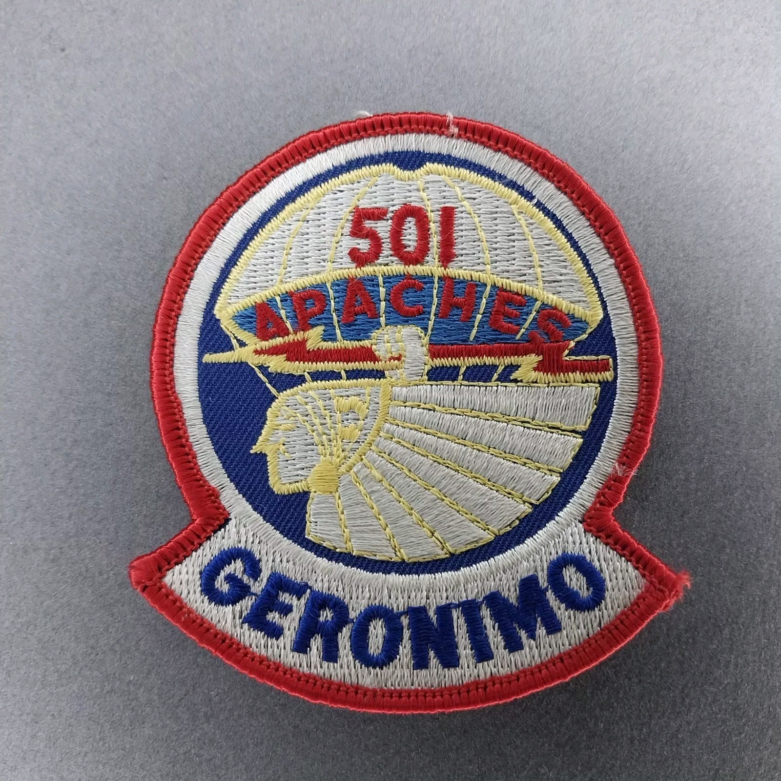 501st Airbourne Infantry Regiment 3 1/4" Patch