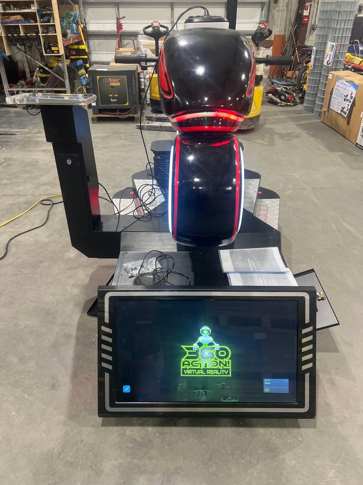 VIRTUAL REALITY VRMOTO MOTORCYCLE SIMULATOR WITH BILL ACCEPTOR