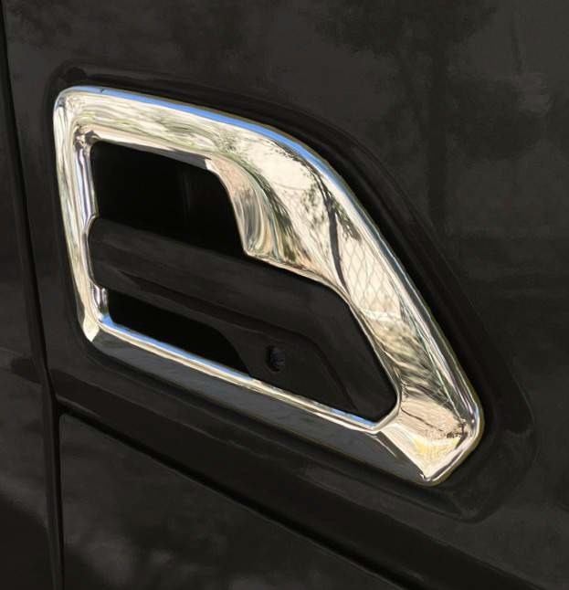 XG       DOOR HOLDER CHROME       Stainless  Steel      1 SET.       Fits   DAF