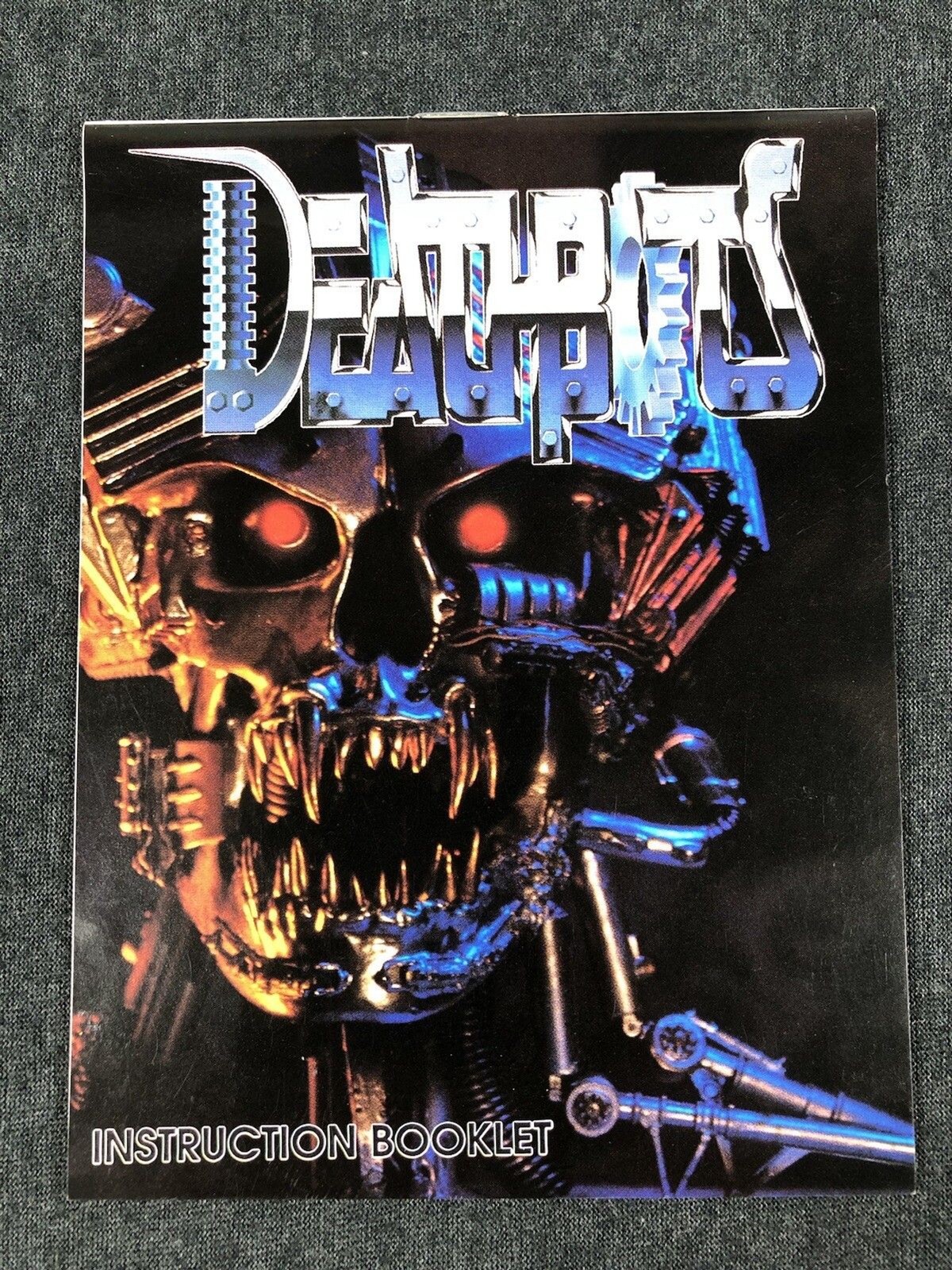 DEATHBOTS ( Nintendo NES ) Manual Only - Very Good - SAFE SHIP!