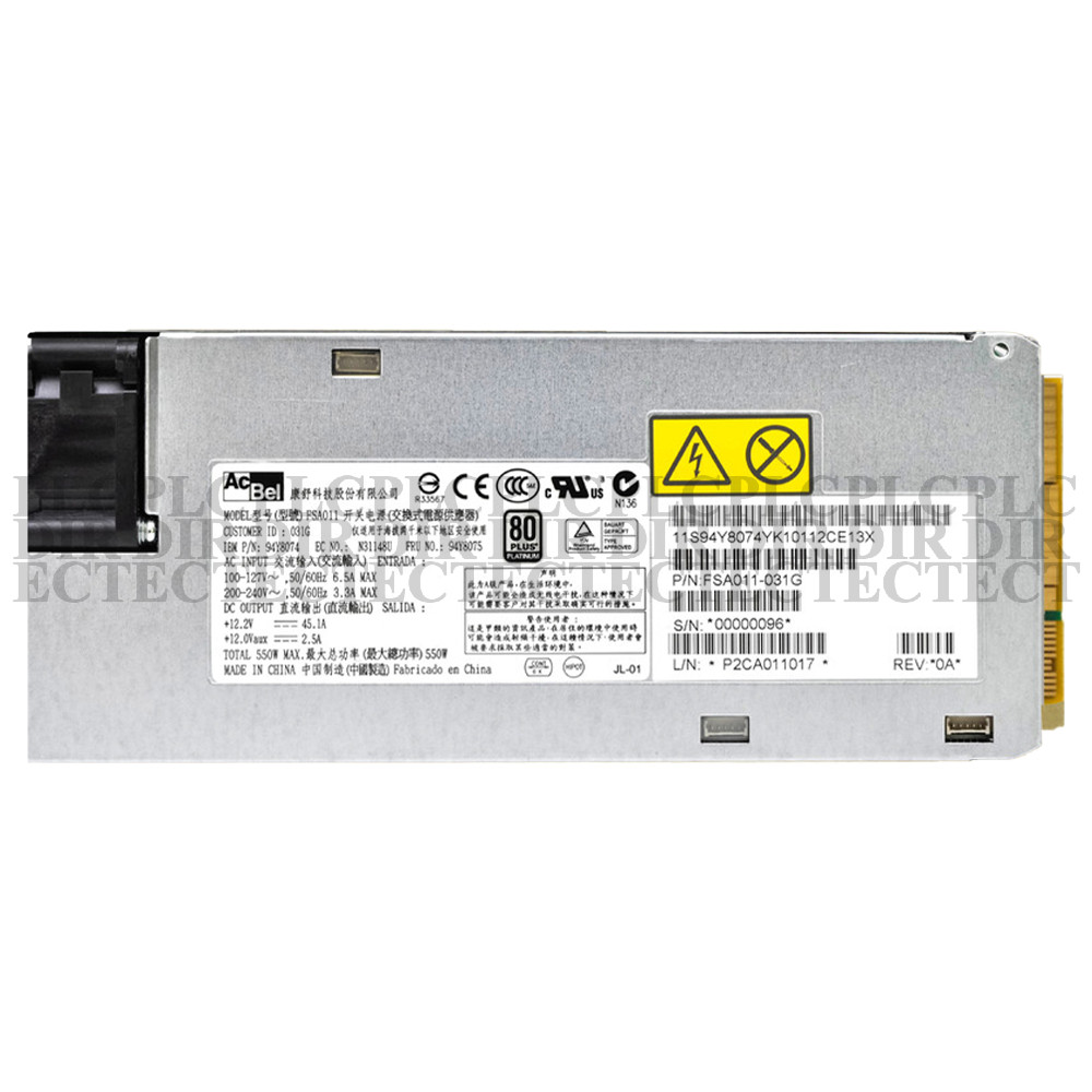 NEW ACBEL FSA011 Server Power Supply 550W