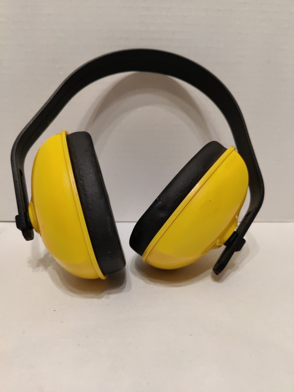 Yellow Adjustable Safety Earmuffs