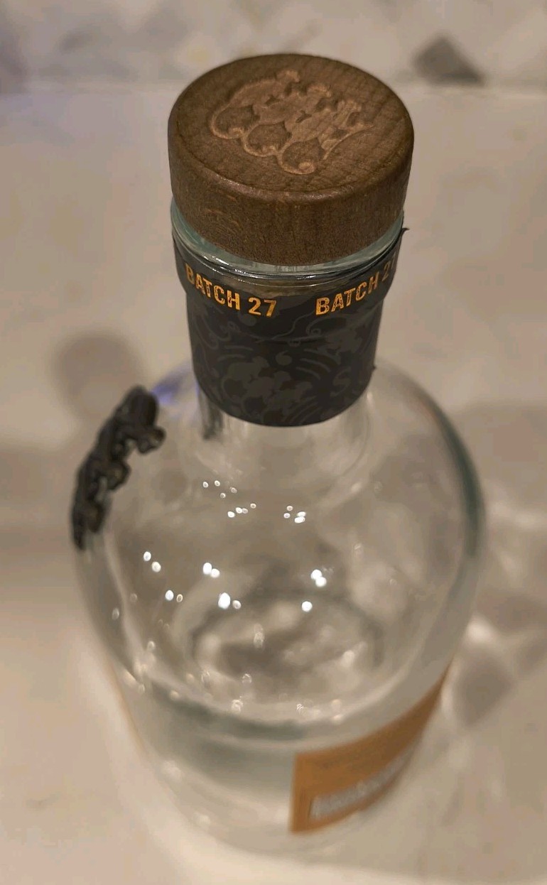 Monkey Shoulder Blended Malt Scotch Whiskey Bottle Empty 750 ML w/ Cork