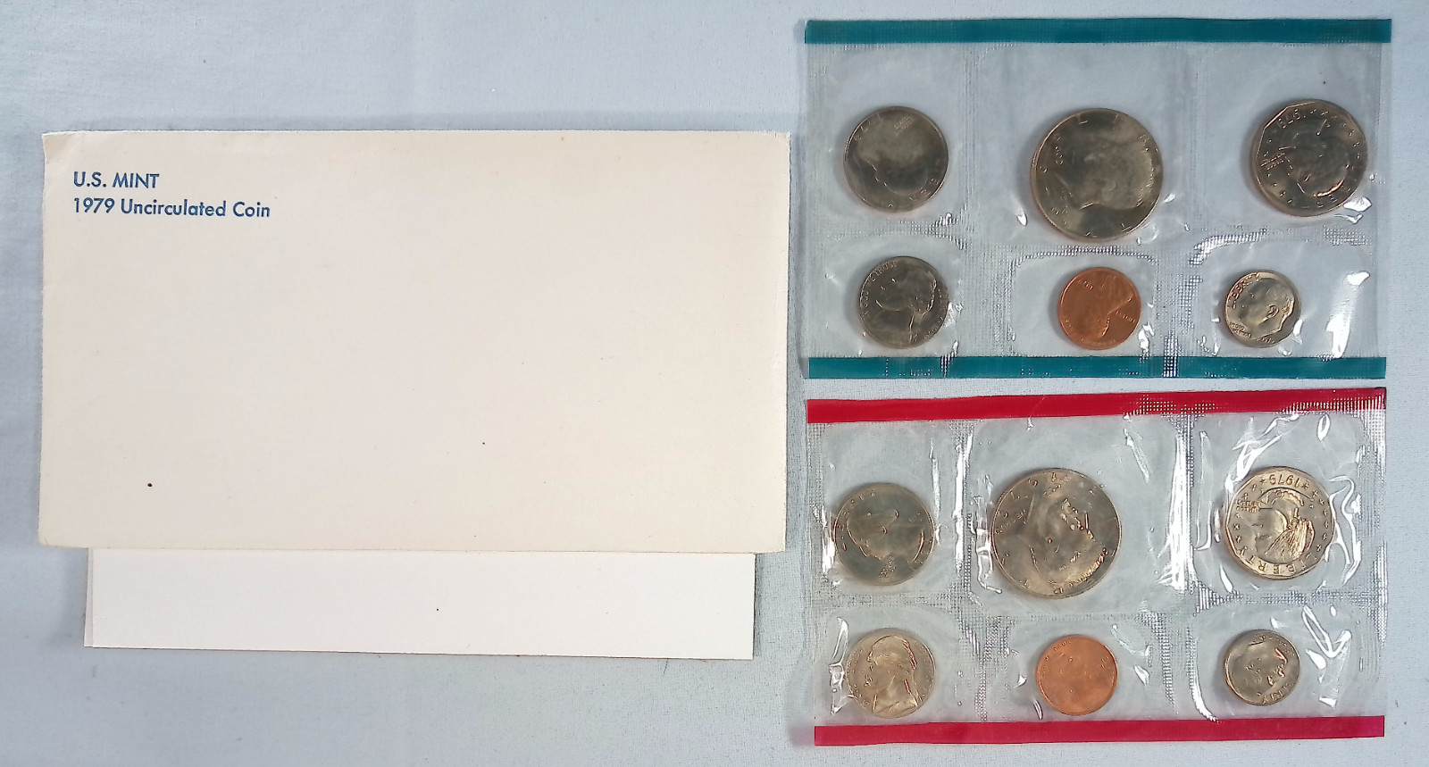 1979 P D United States Mint Uncirculated Set 12-Coins