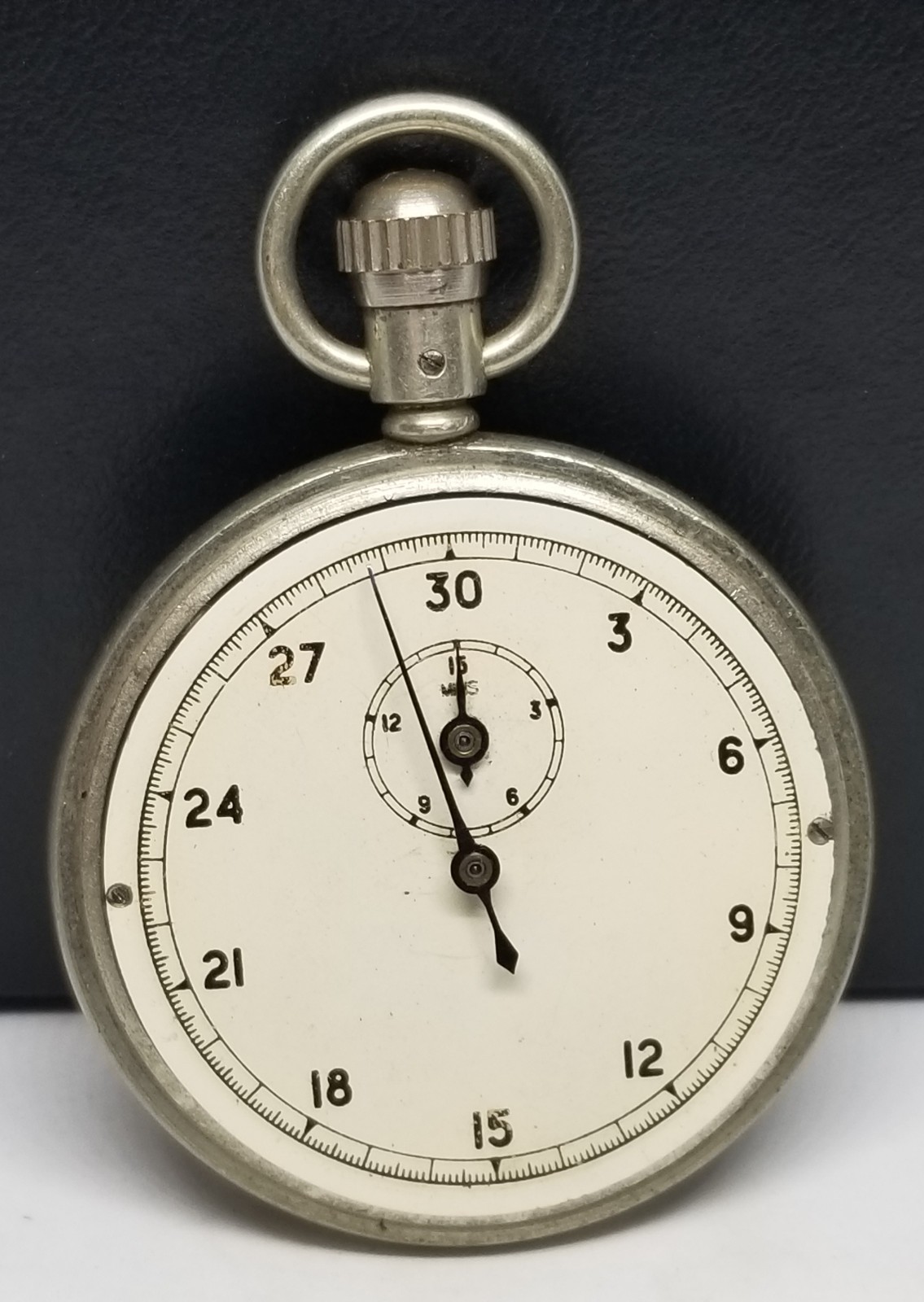 J0140 WW2 Era Cuprel Dennison Stop Watch, Not Working.