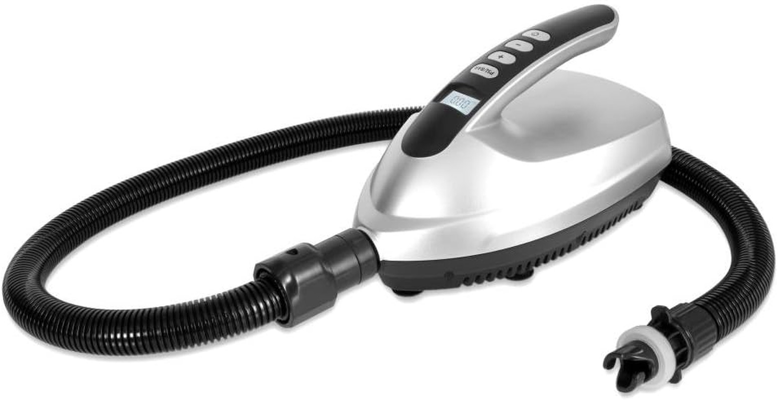 Electric Paddle Board Pump – Portable 16 PSI Dual-Stage Air Compressor for Light