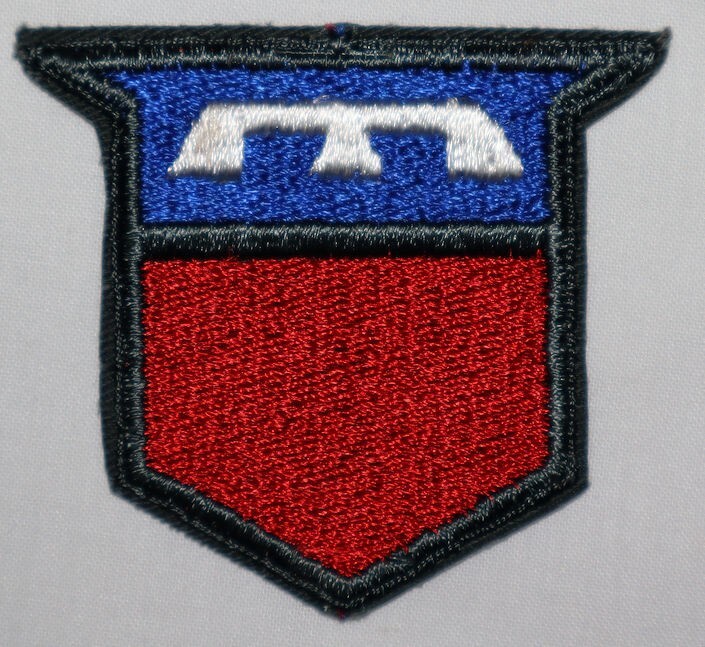 ORIGINAL, EARLY CUT EDGE, 76TH INFANTRY DIVISION PATCH