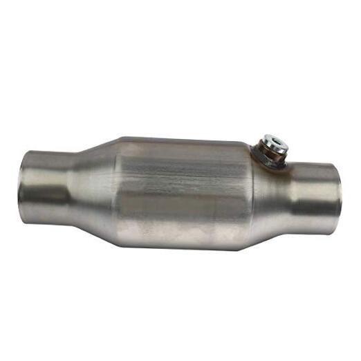 MAYASAF 2.5" Inlet/Outlet Universal Catalytic Converter, with O2 Port【EPA 1