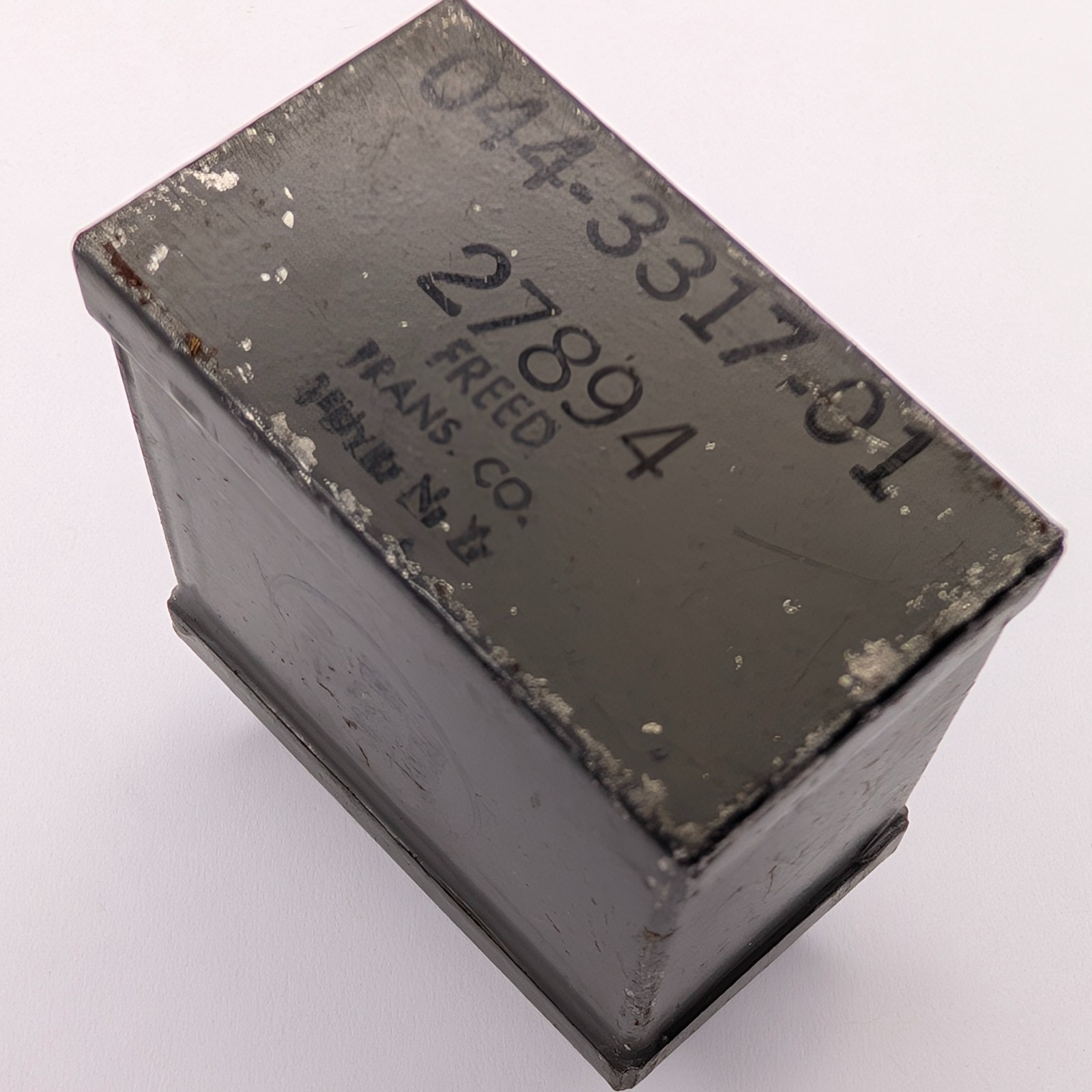 c1950s Freed Transformer 044-3317-01 27894 Electronic Rare Unknown Power 1.5" E8