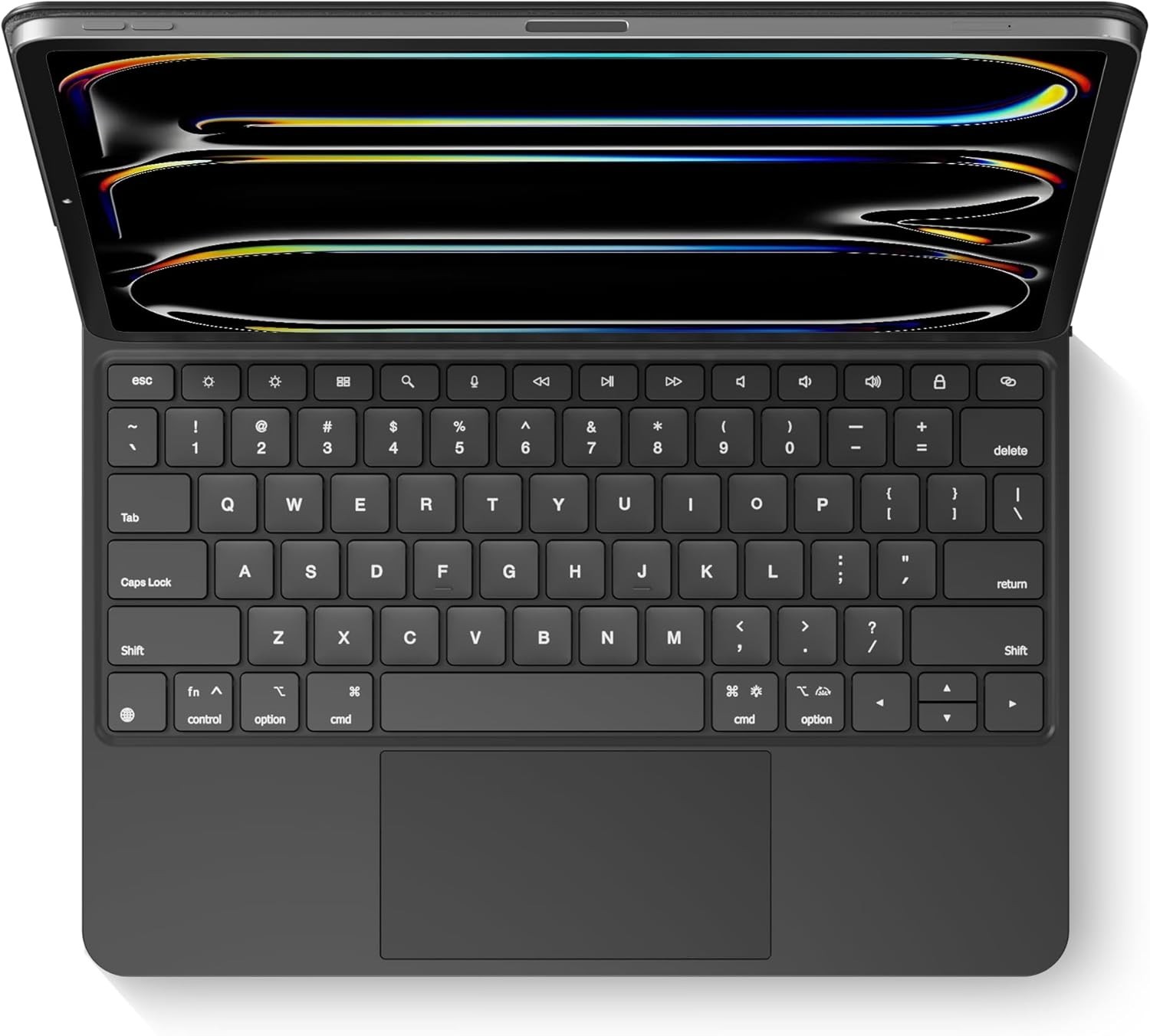 Wireless Magic Keyboard Case for Apple Ipad Pro 13-Inch (M5 2025, M4 2024): Smar