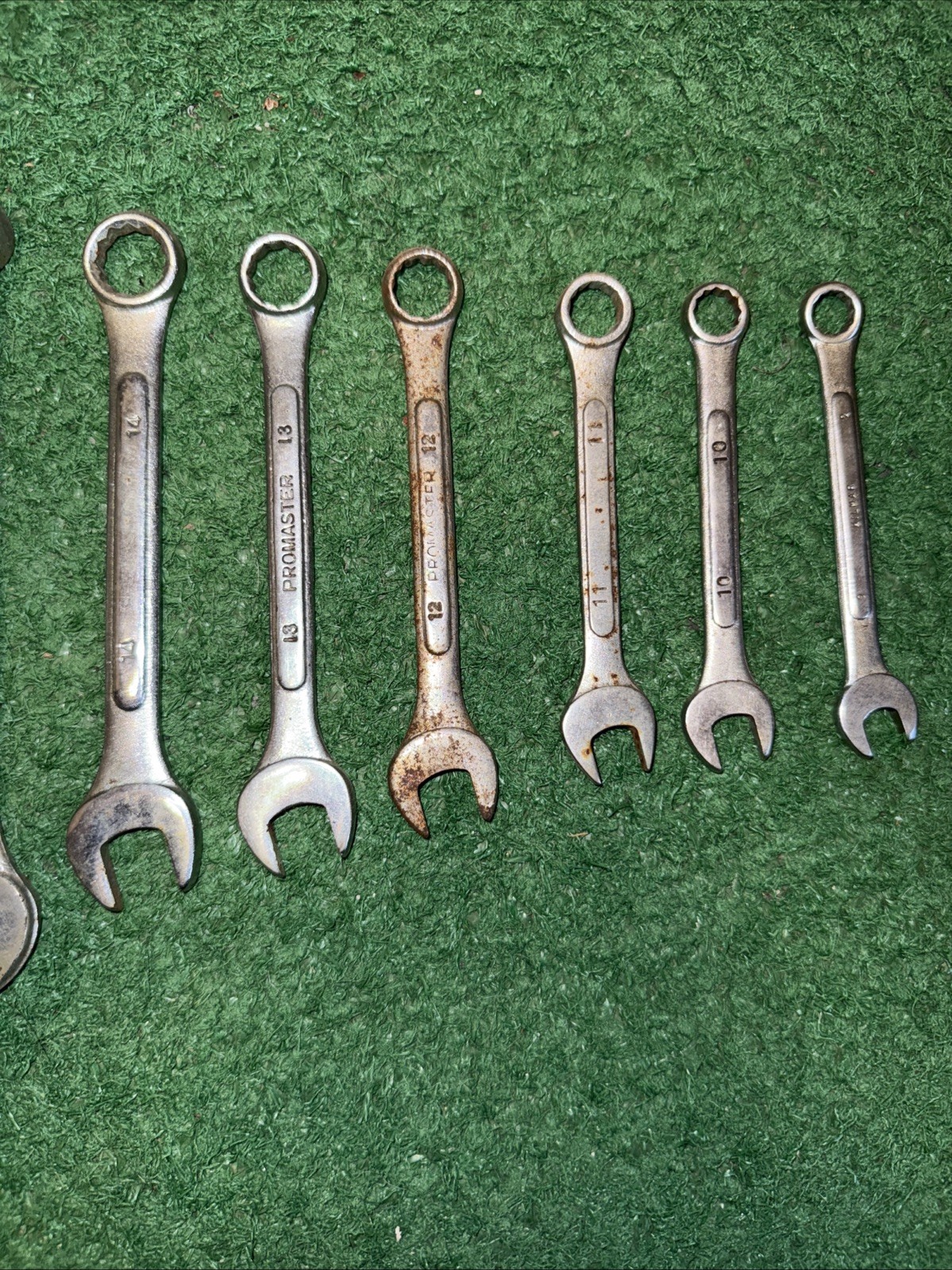 Combination Wrench Set Metric Mixed 10 pc