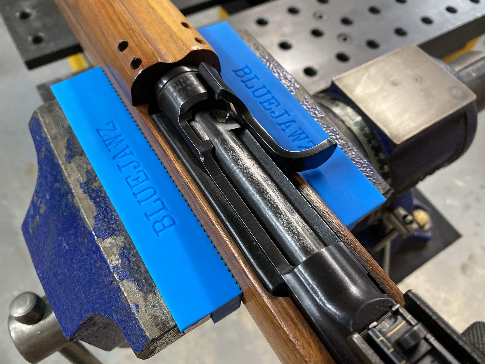 High Temperature Vise Soft Jaws (GROOVED) Multi-Purpose, Flexible, Part Forming